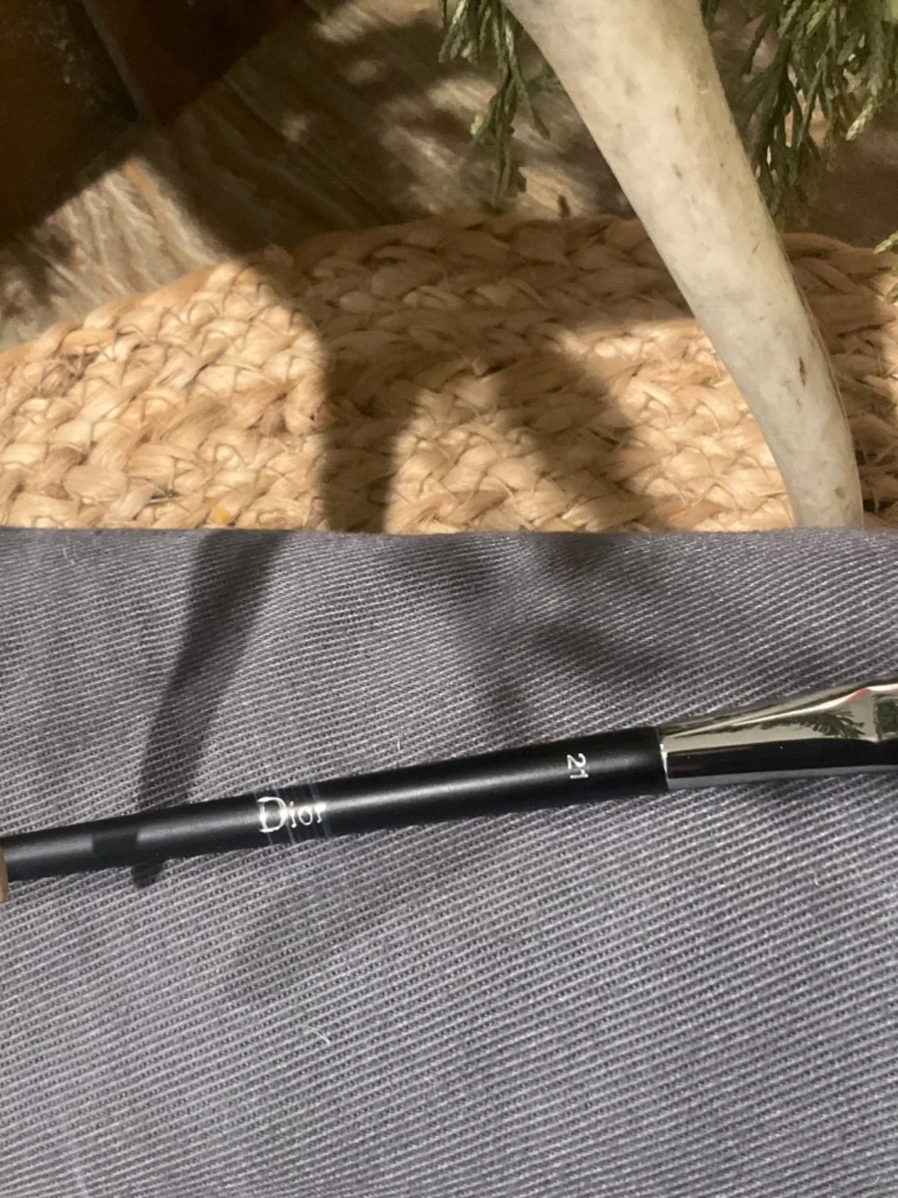 Dior Makeup Eyeshadow Brush #21 W/ Sleeve NWOB